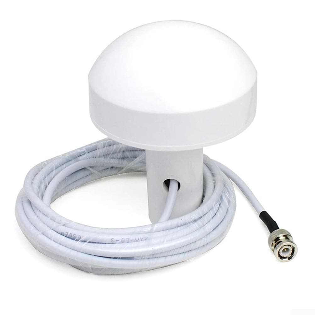 Boat Marine GPS Antenna with 510m Cable and BNC/TNC Male Connectors Supporting GPS/GLONASS/Beidou Systems (5M)