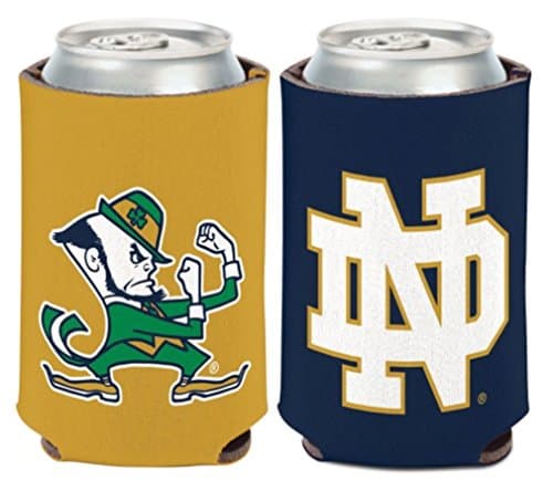 WinCraft NCAA University Notre Dame Fighting Irish 1 Pack 12 oz. 2-Sided Can Cooler