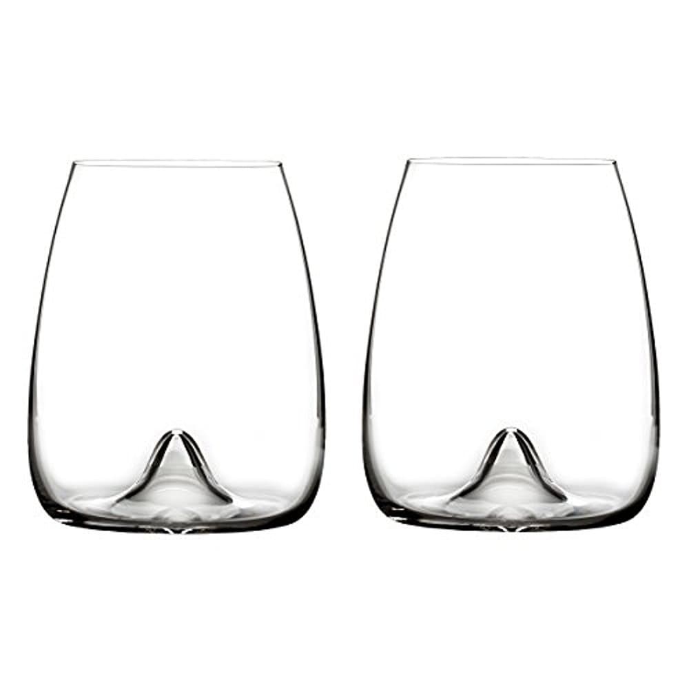 Waterford Elegance Stemless Wine Glass, Pair