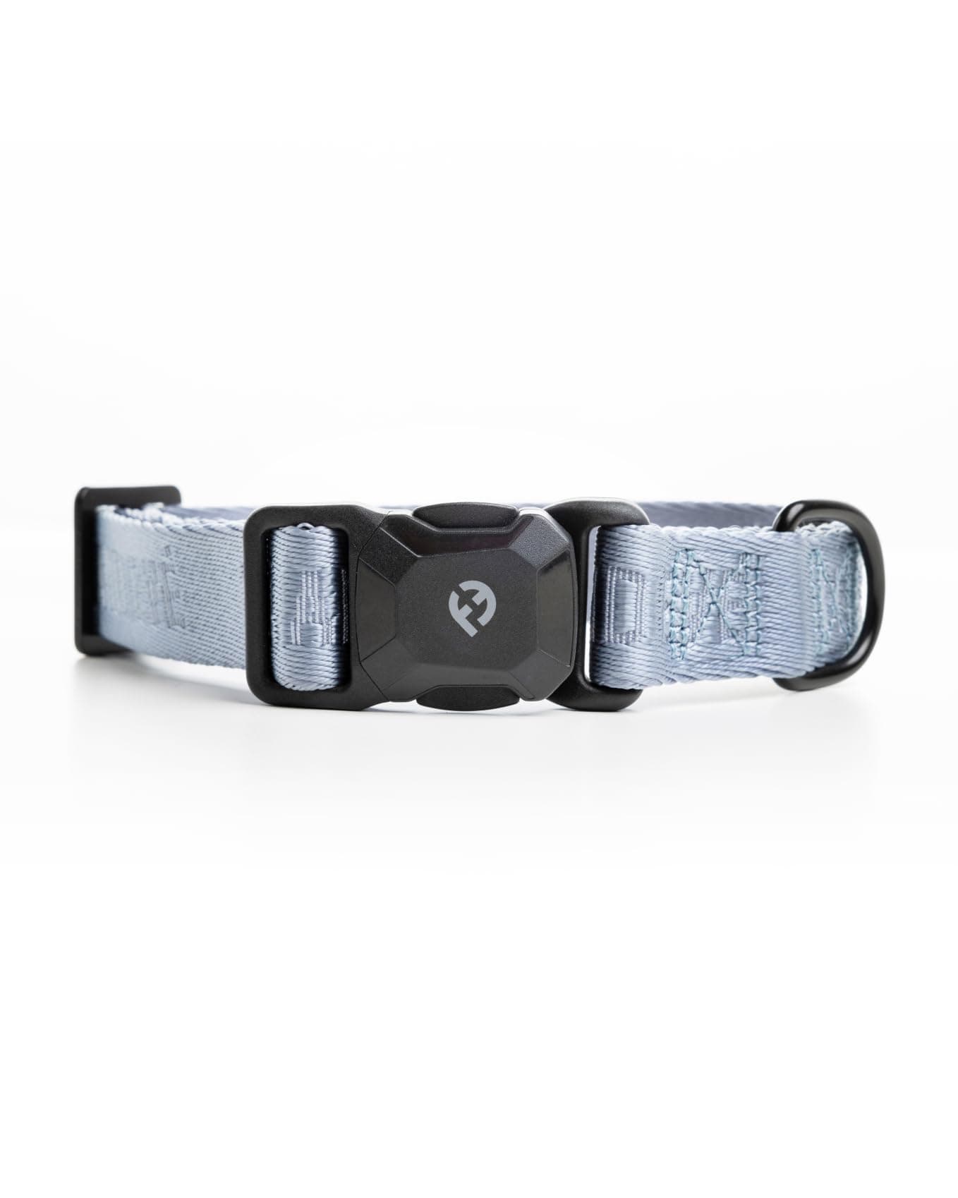 Fei & Eve MagEase Patented Magnetic Buckles Dog Collar | Fur-Safe | Premium 210D Nylon | 450LB Escape-Proof | Adjustable Fit | Medium Blue