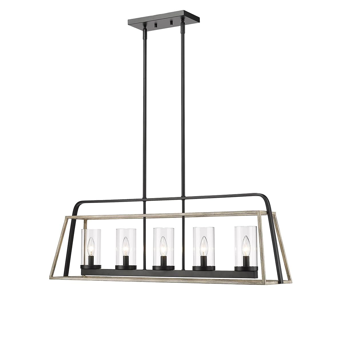 ML Lighting Bonnie - 5 Light Chandelier-11.75 Inches Tall and 37.5 Inches Wide