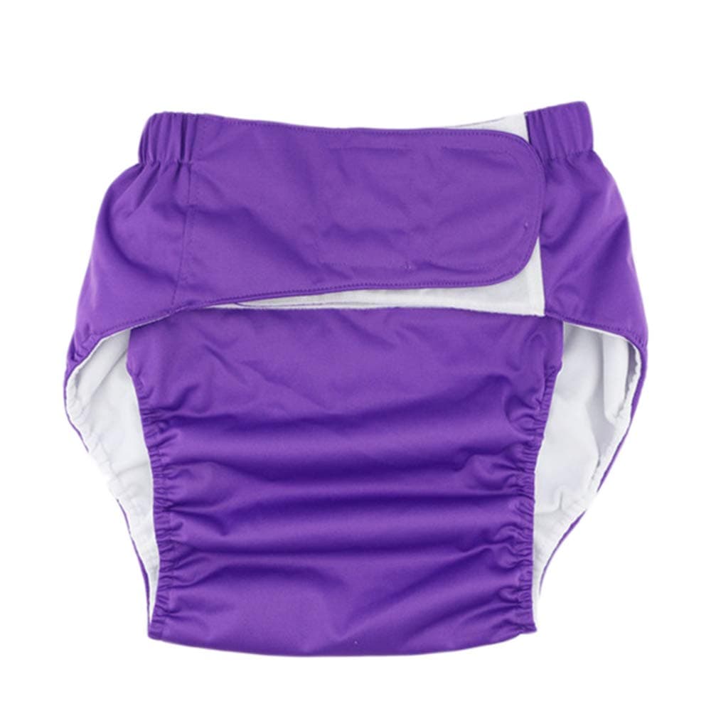 Beuiouer Super Reusable Adult Diaper for Old People and Disabled, Size Adjustable Waterproof Incontinence Pants Underwear