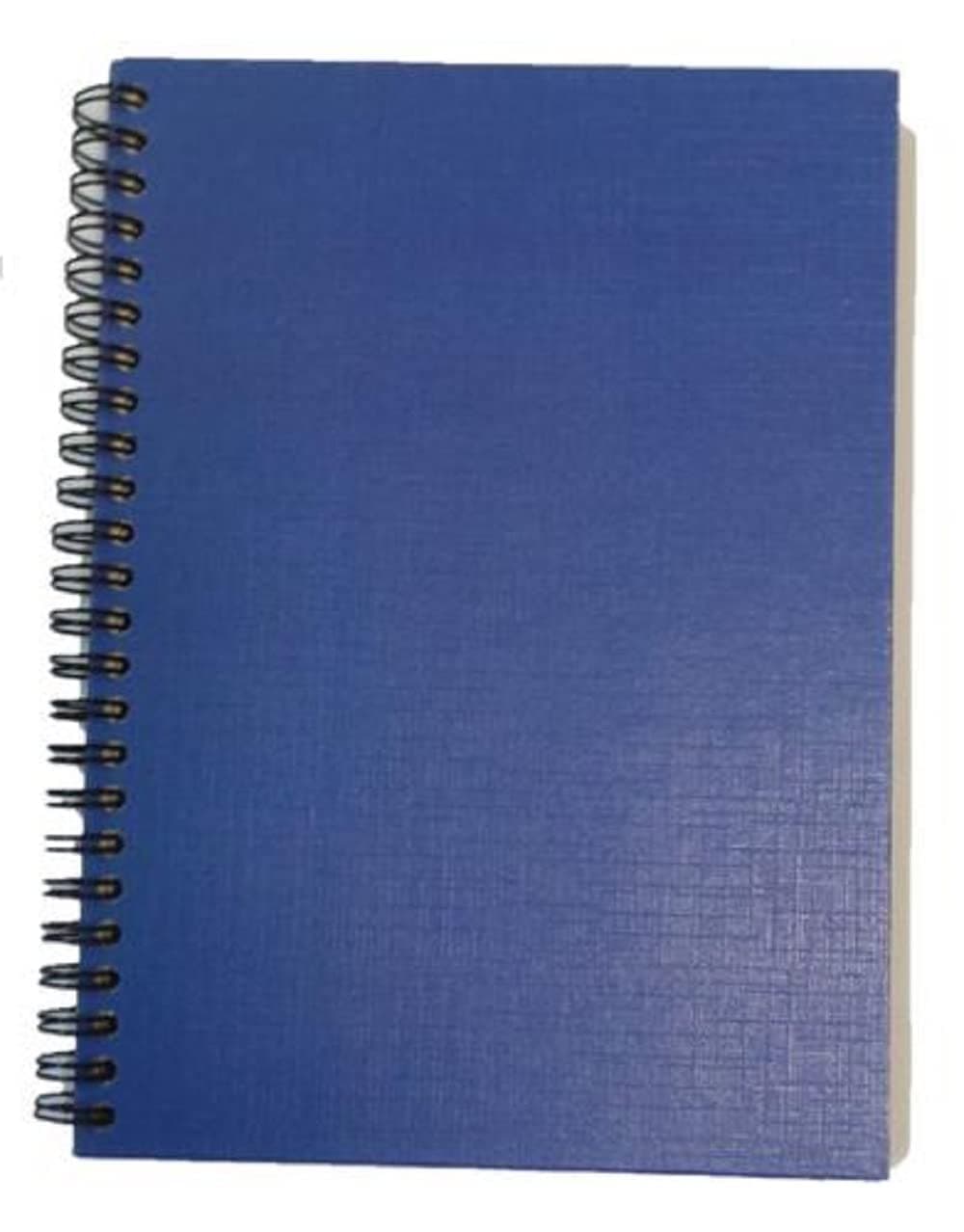 Victor Stationery A5 Wirebound Hard Cover Notebook, Ruled, 160 Pages, Blue, Pack of 5