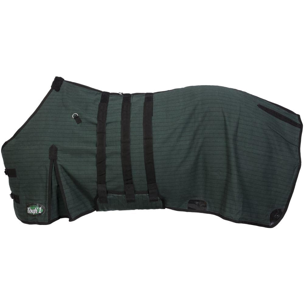 Tough 1 Storm-Buster Belly-Wrap Blanket, Hunter Green/Black, 72-Inch
