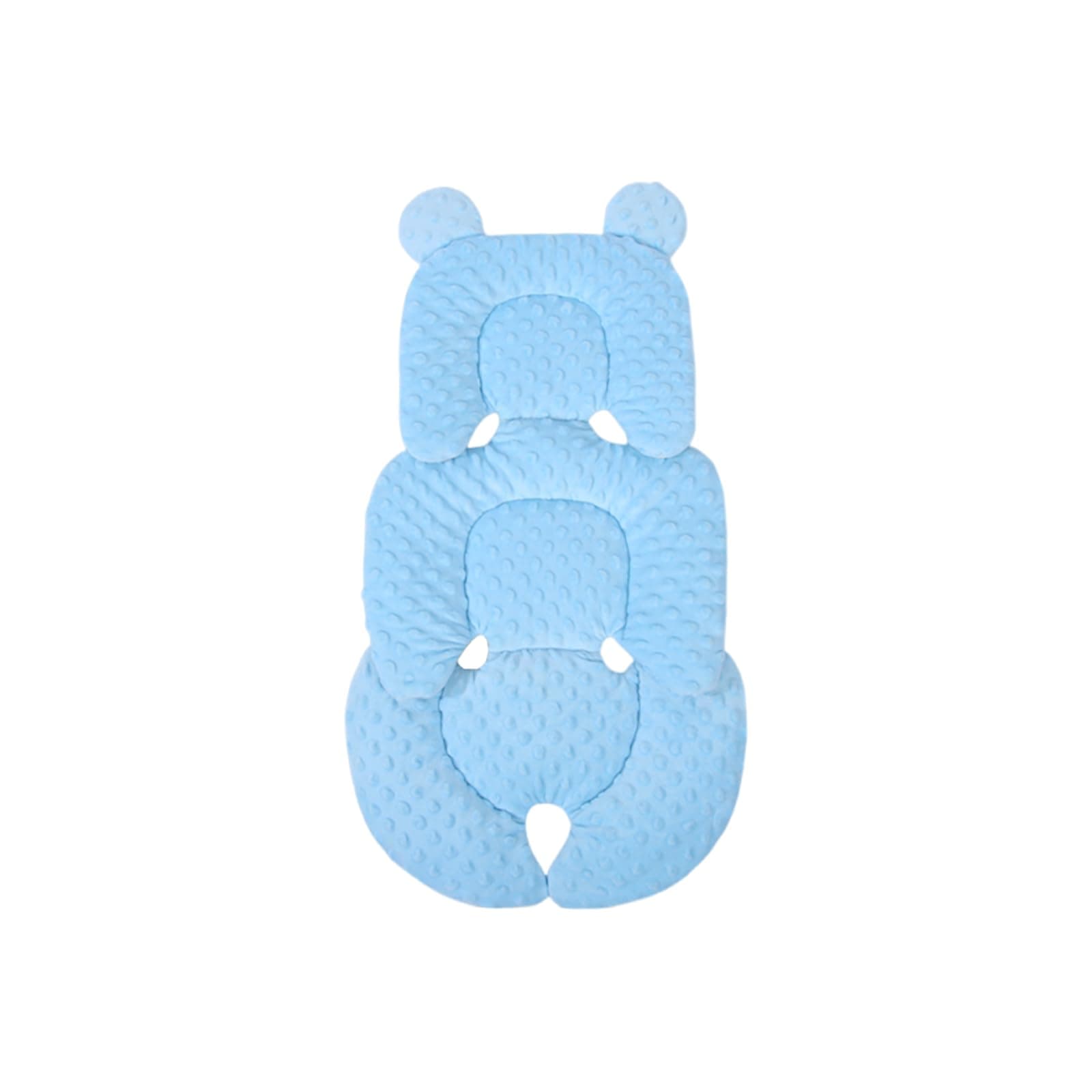SHEKAKO Universal Baby Seat Pad, Car Seat Pad for Toddler, Infant Car Seat Insert, Reversible Seat Head and Body Support, Newborn Seat Cushion for Stroller, Baby Swing, Bouncer, Rocker (Blue, B)