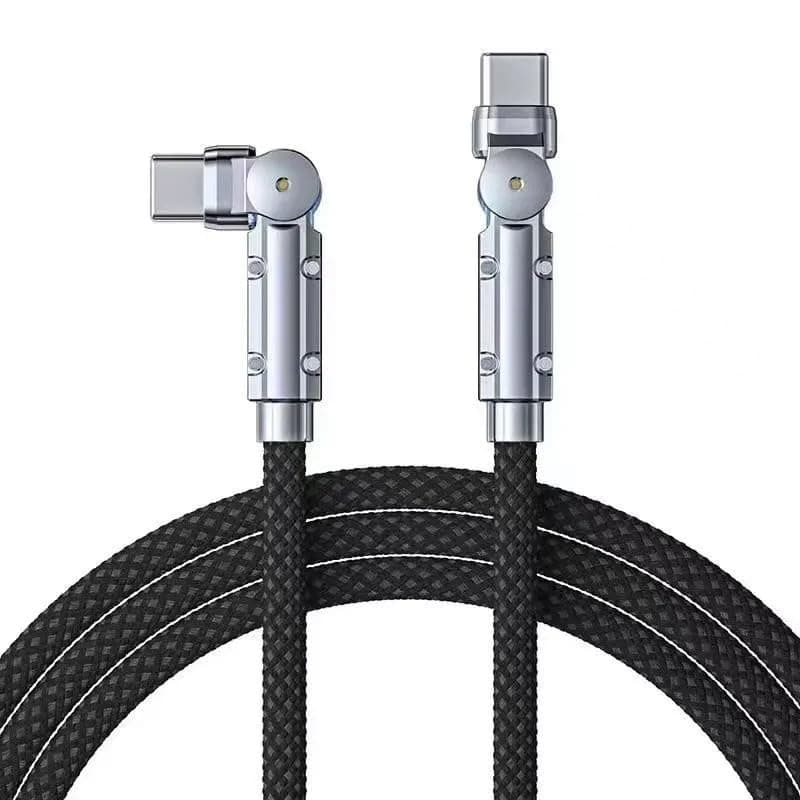 Black Sheep Dynamics USB-C Woven Swiveling Charge Cable (1.8 m)