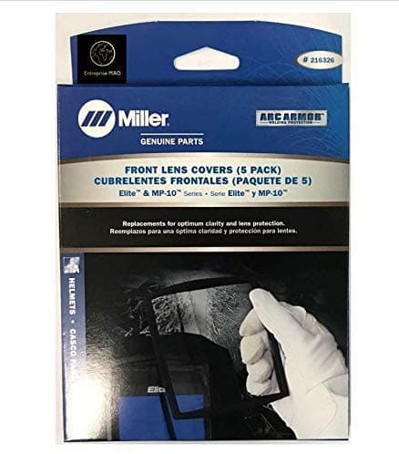 216326 Elite & MP-10 Front Lens for Miller Cover Pkg = 5