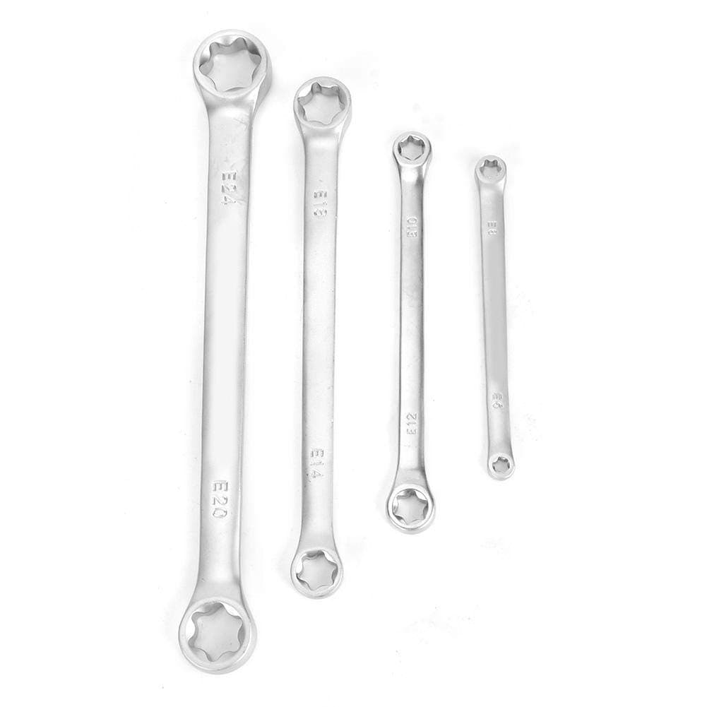 Senyar for e wrench set box end - e8-e24 hex wrenches spanner double car repair tool sets e10torx wrench set