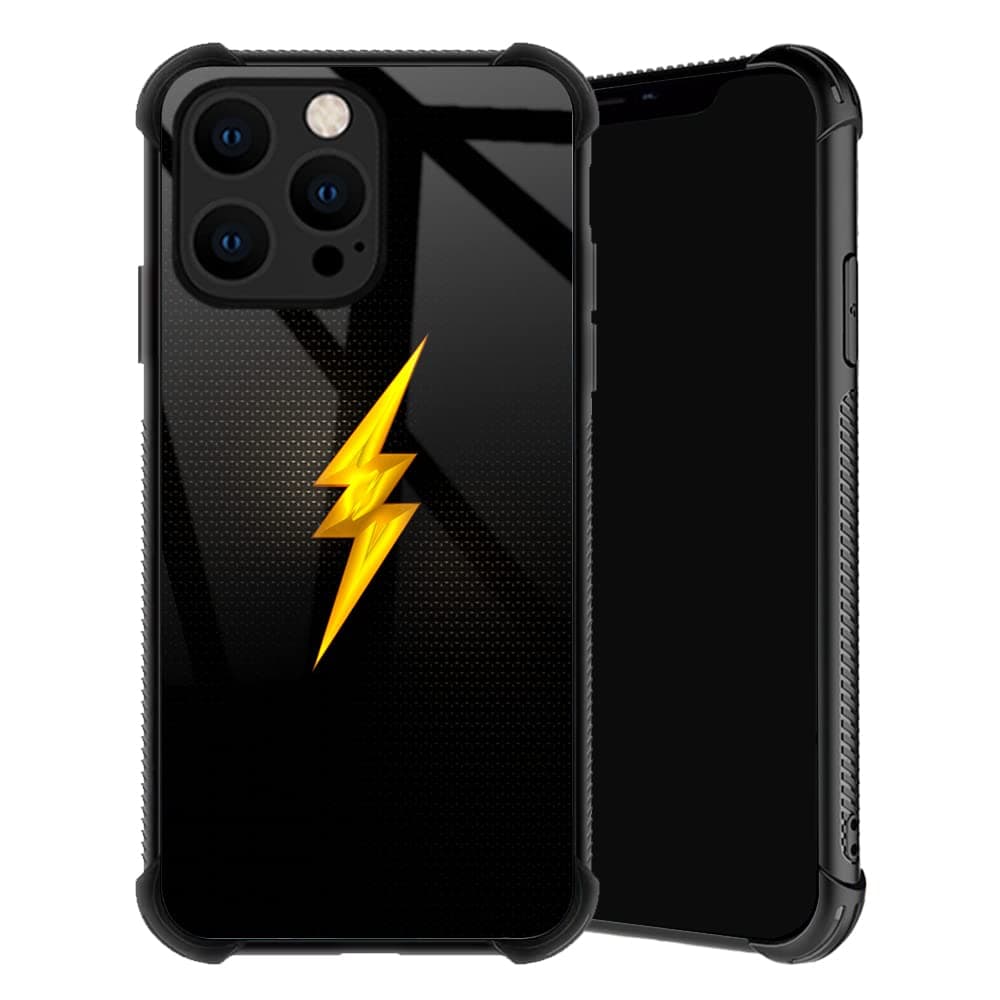 TnXee Compatible with iPhone 14 Case,Flash Phone Cover for Men/Women,Soft TPU Anti-Skid Thread Frame Four Corner Anti-Collision Protection Case Compatible with iPhone 14 6.1inch