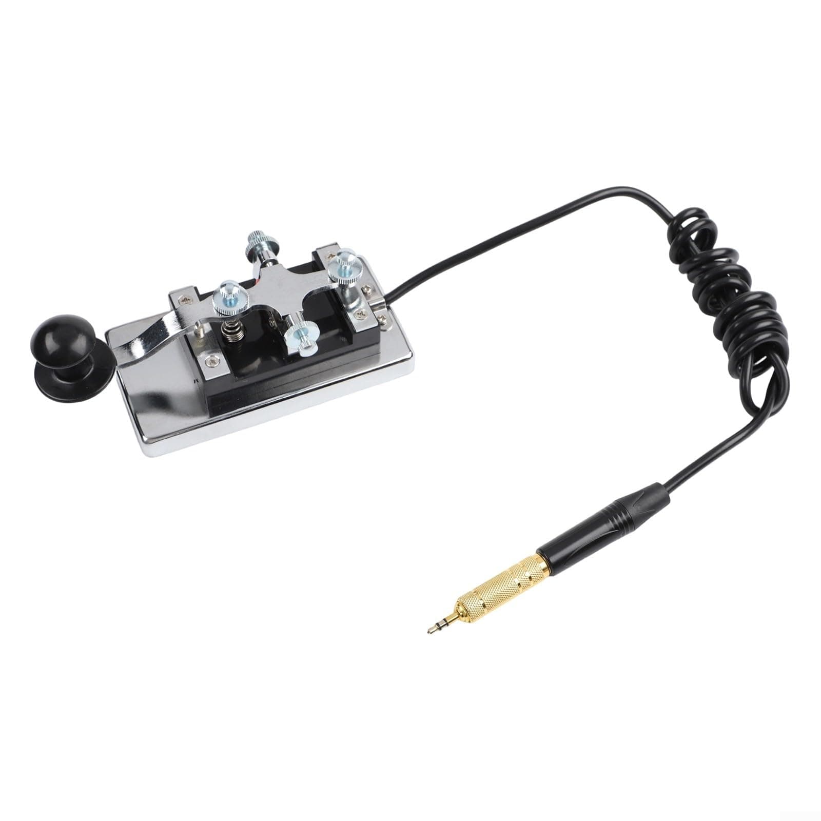 K4 Manual Telegraph Key Designed for CW for Morse Code Transmission and Radio Communication Training