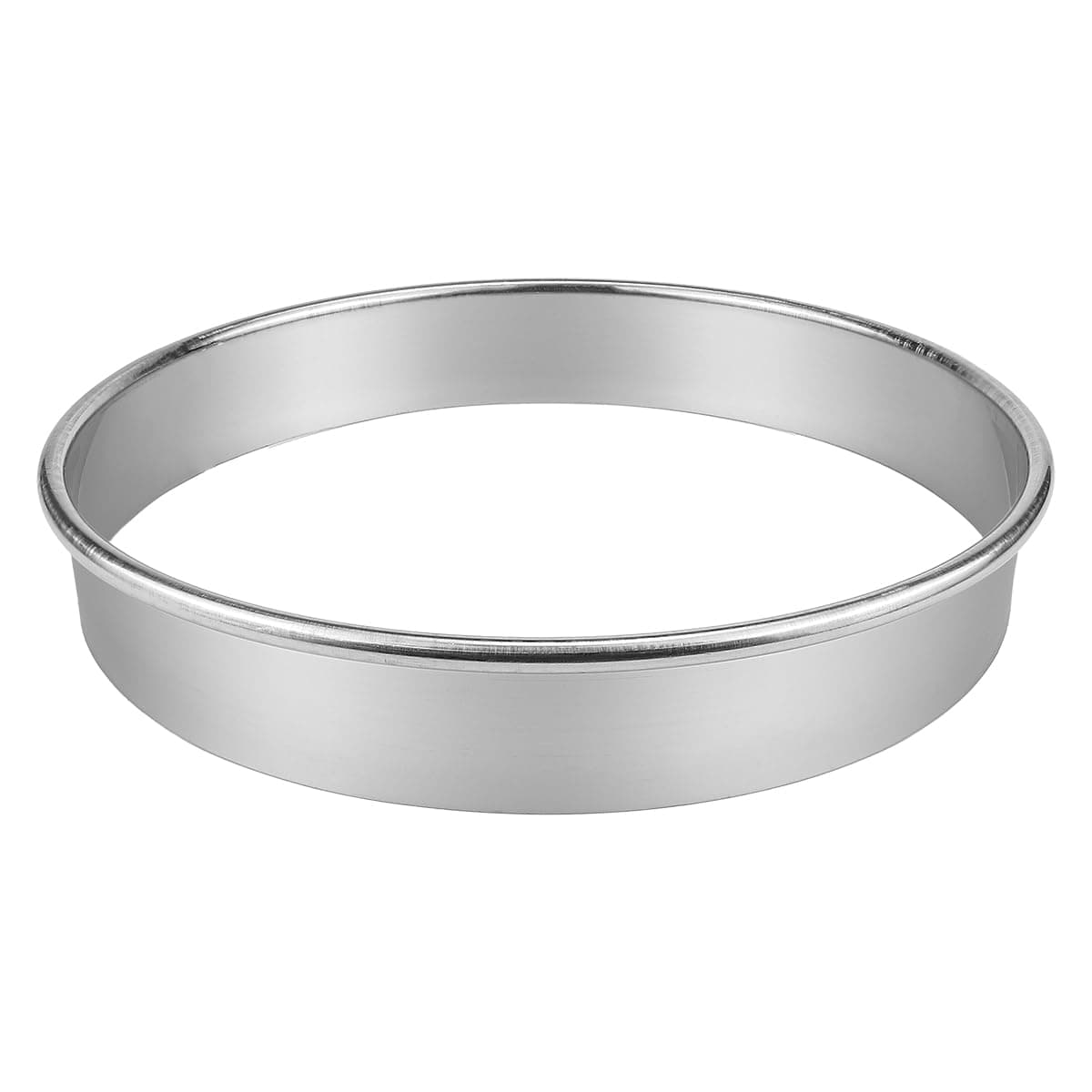 11 Inch Round Cookie Cutters Pizza Steel Stainless Steel Muffin Rings Mousse Cake Ring Mold Baking Tools for Pastries Doughs Doughnuts