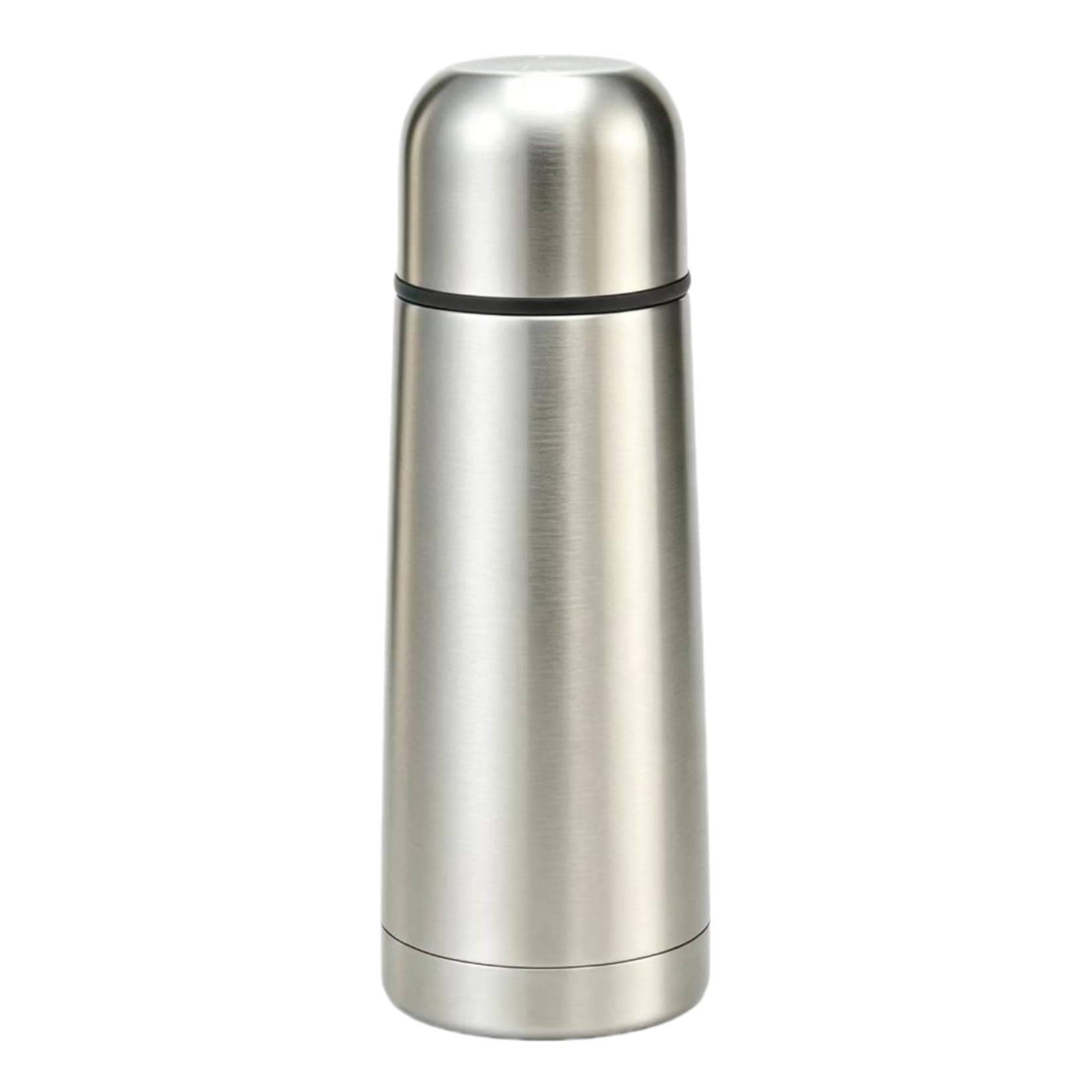 Small Water Bottle Mini Vacuum Insulated Stainless Steel Water Bottle Flask Metal Bottle for Hot and Cold Drinks 12Oz/350ml(Silver)
