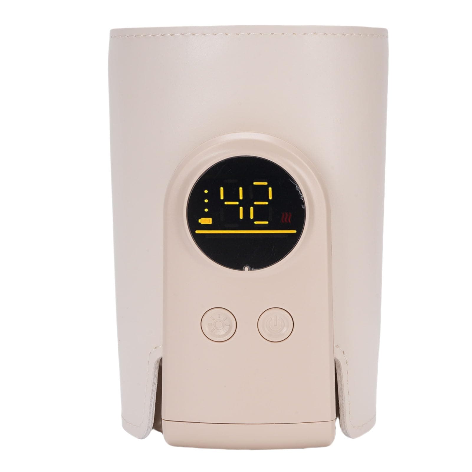 Portable Bottle Warmer Rechargeable Travel Bottle Warmer for Breastmilk 6 Stage Fast Heating Auto Shut Off Even Heat Distribution 38 C 50 C Compact for Outdoor Car Use