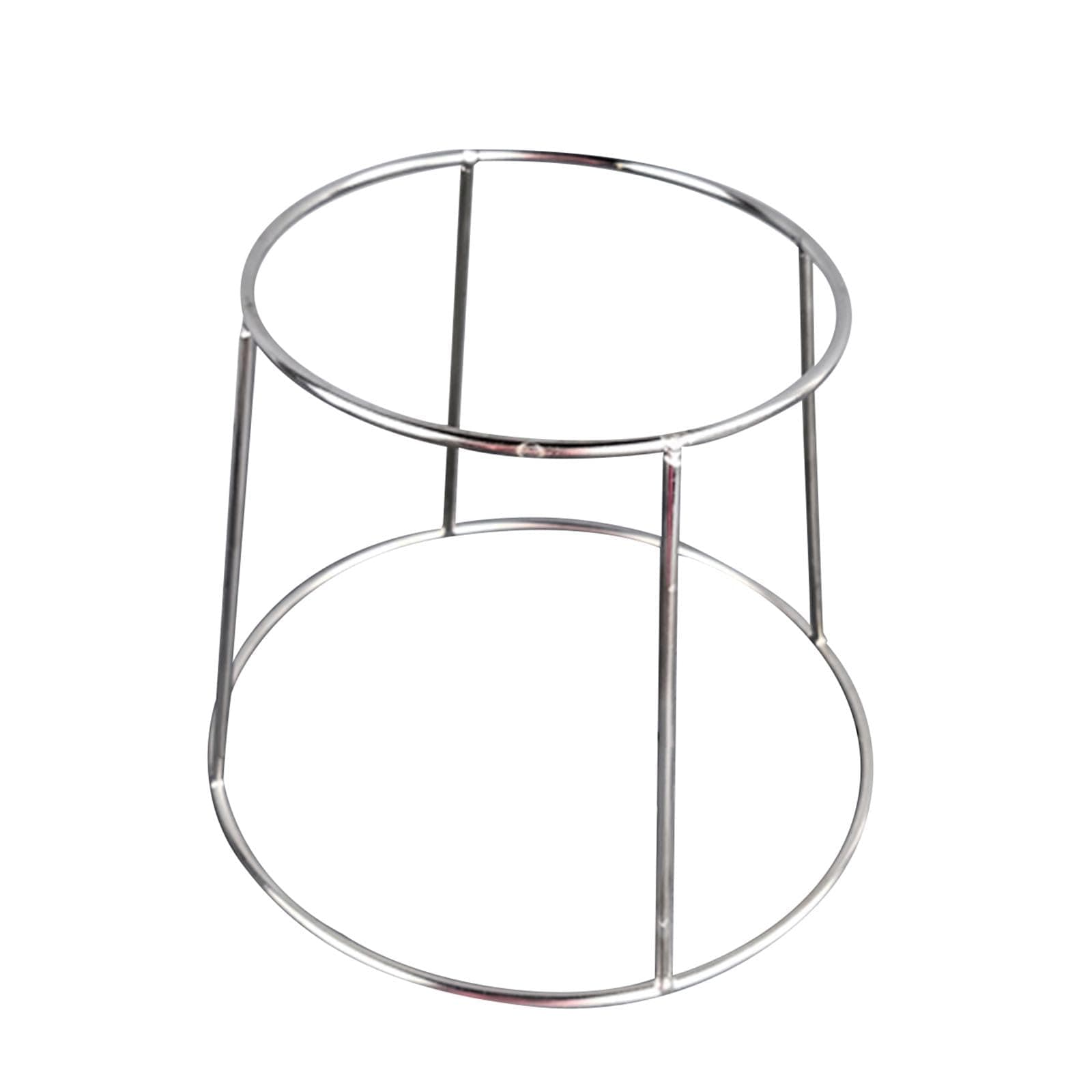 Fenteer 2 Tier Seafood Tray Rack Food Serving Riser Holder, Lightweight Wire Metal Pizza Tray Holder for Snack, Seafood, Snack Bar, 23cmx18cm