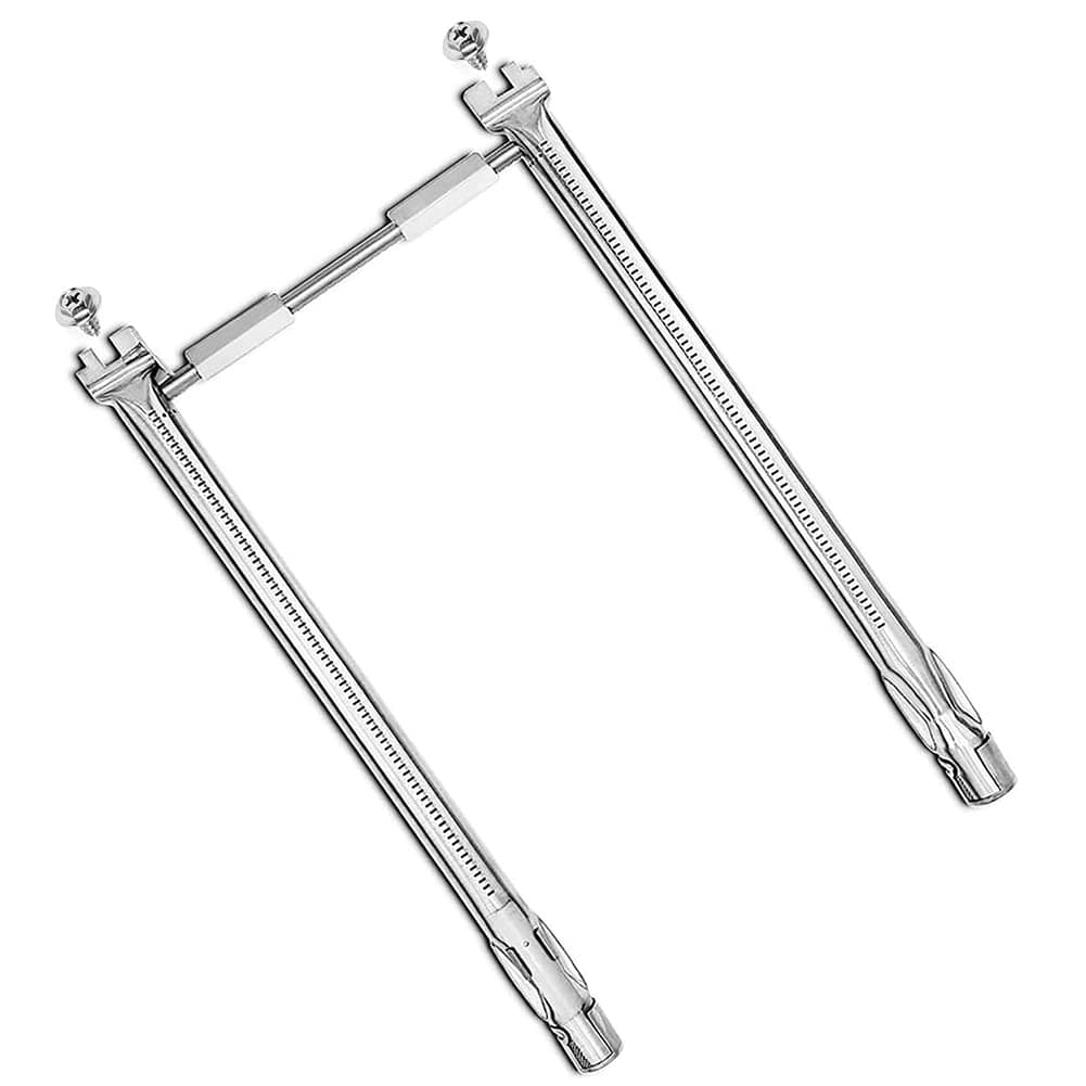 Mautacly 69785 18 Inch Grill Burner Compatible with Spirit I & II 200 Series Spirit E-210 E-220 with Up Front Control Tube Pipe Spare Parts