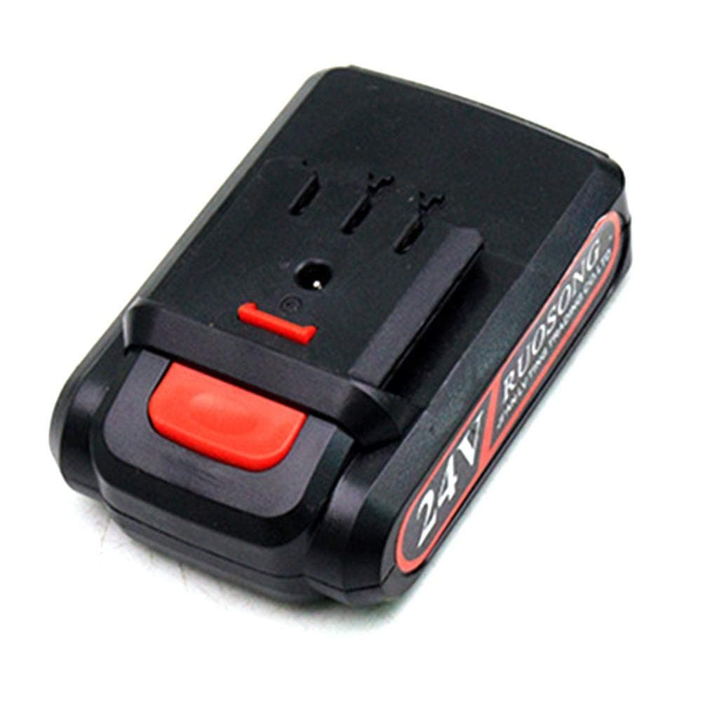 Taiping Lake Battery for Mini Chainsaw 4-Inch,Electric Chainsaw Cordless Chain Saw 24V Large Capacity Battery Electric Chain Saw Accessories,Mini Battery Chainsaw Cordles,Only Battery