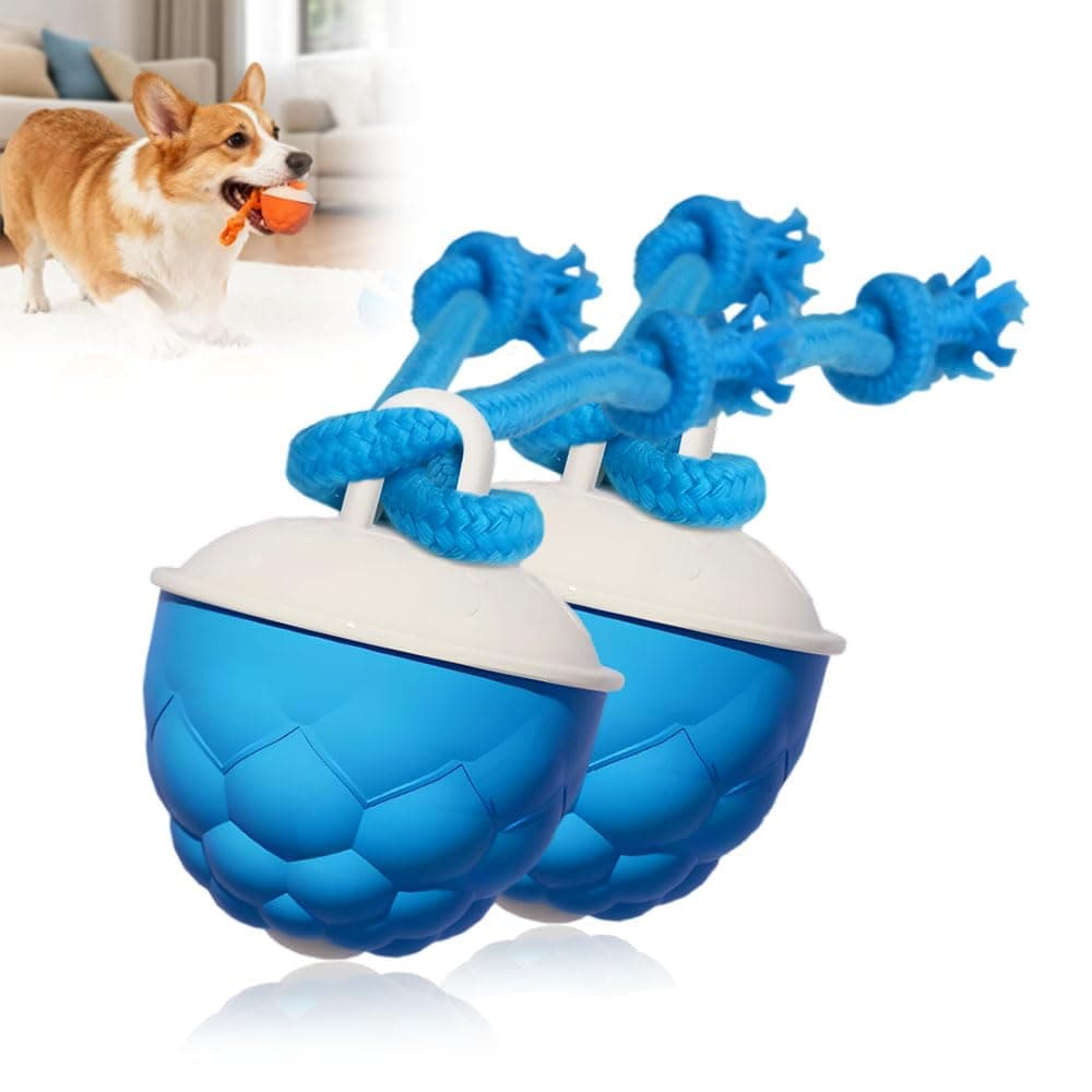 Cobalt Feline Interactive Dog Toys, 2026 New Motion Activated Balls for Medium/Large Dogs, Smart Automatic Rolling Toy for Boredom, Interactive Dog Ball to Keep Them Busy (2PCS Blue)