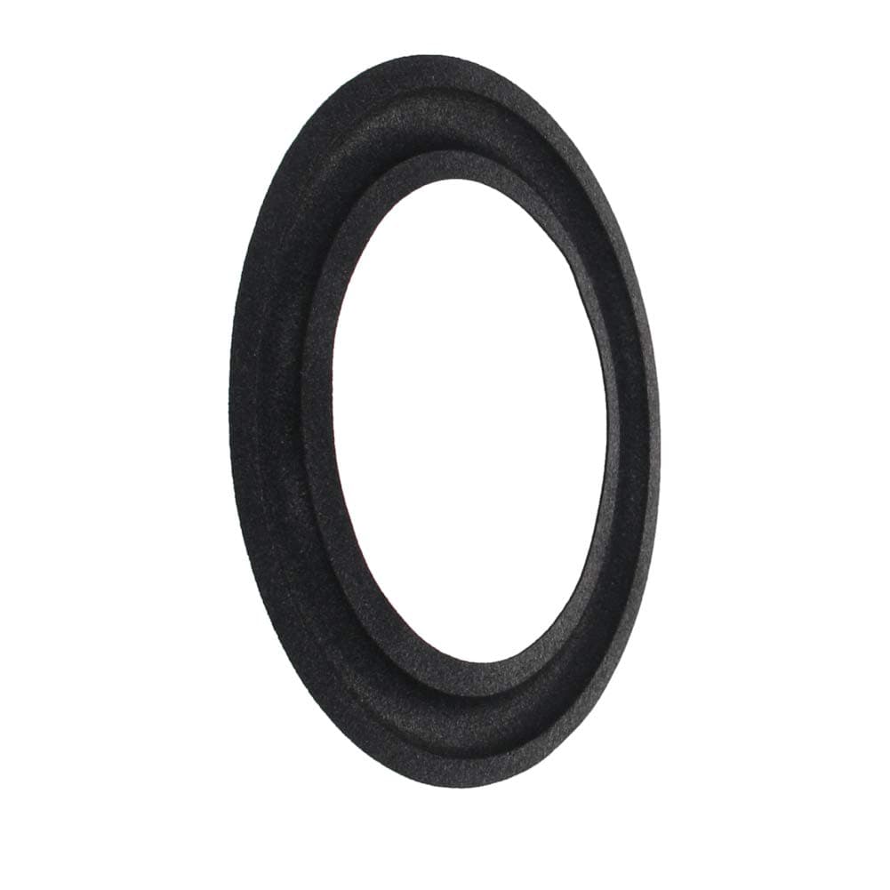 Heyiarbeit 2pcs 98mm/3.86" Speaker Foam Edge Surround Rings Replacement Parts for Speaker Repair or DIY Black