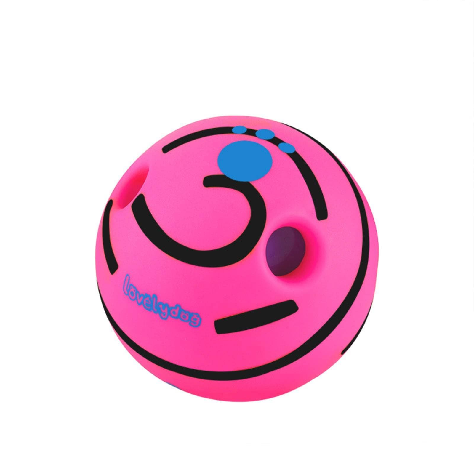 ZONTO Dog Toy Rolling Vocal Ball self-hi Ball Giggle Ball Molar Relieving stuffy bite-Resistant Ball pet Vocal Ball