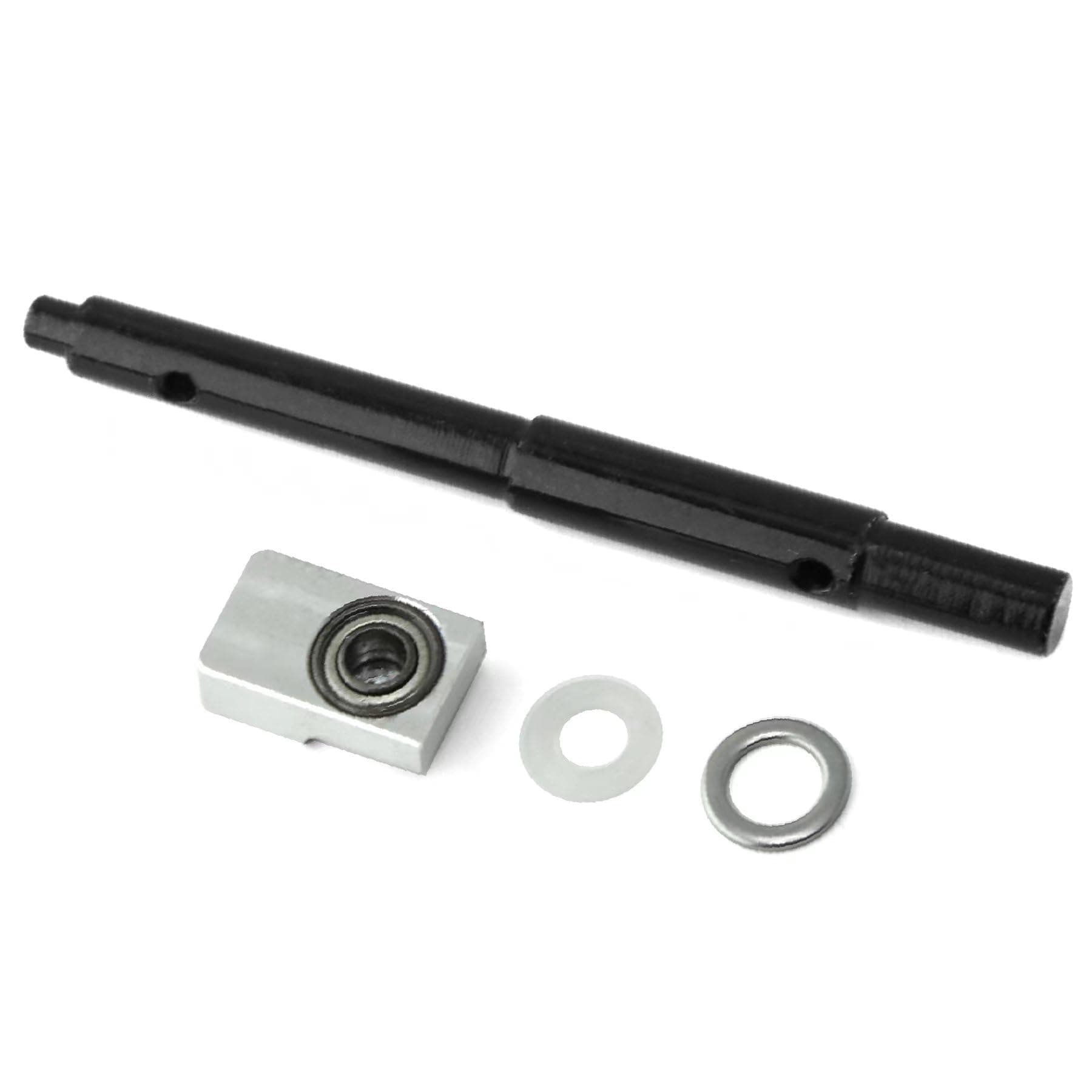 Cush Drive Input Shaft 7786X Medium Carbon Steel with Aluminum Mount for Traxxas Xmaxx 8S XRT 8S Upgrade Parts