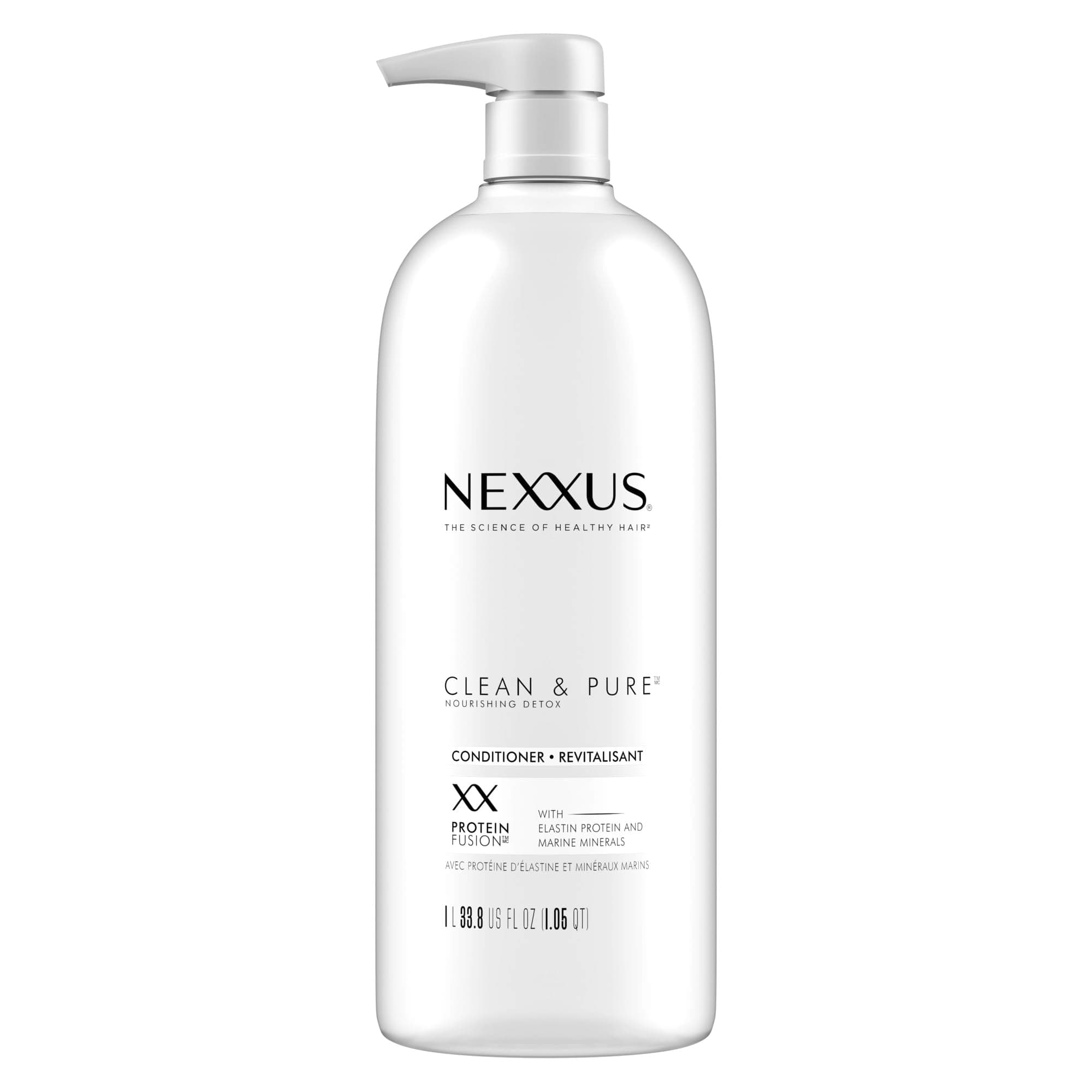 Nexxus Clean & Pure Nourishing Detox Conditioner ProteinFusion Pump, 1L