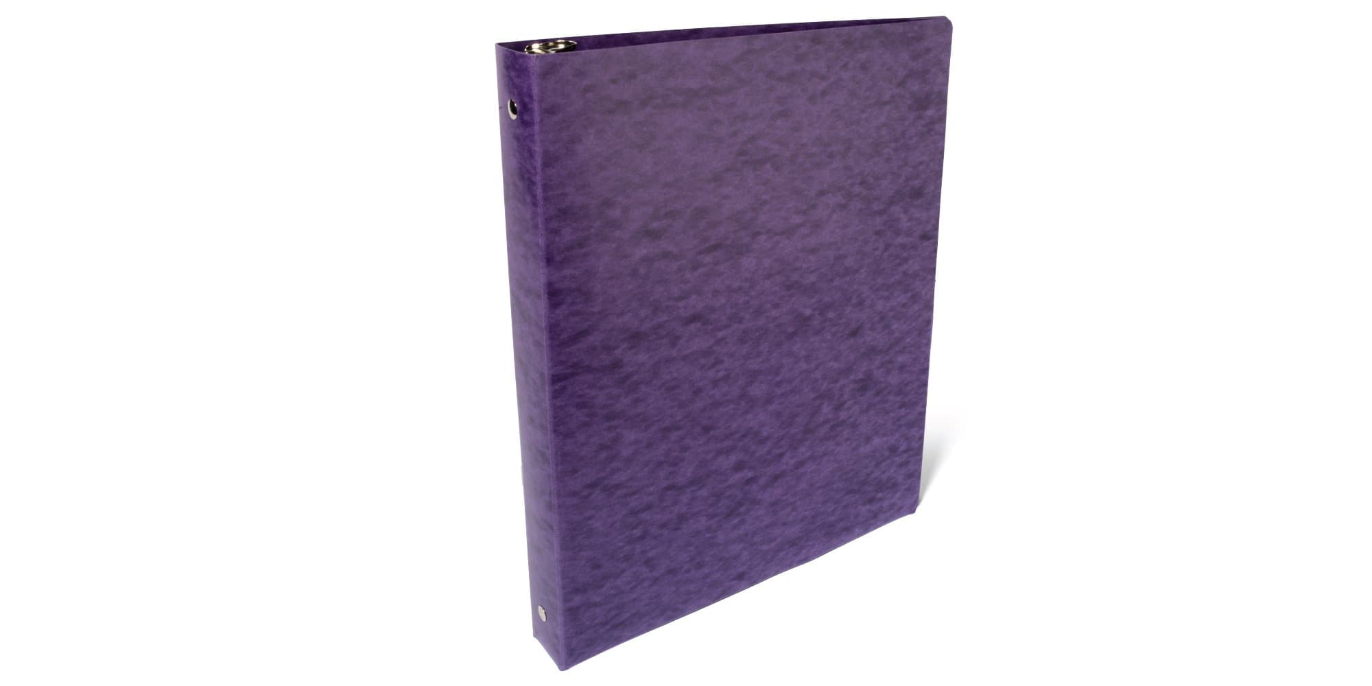 11x8.5 Binder Lanai Fiberboard Panel Featuring a 1" Round Ring -Purple