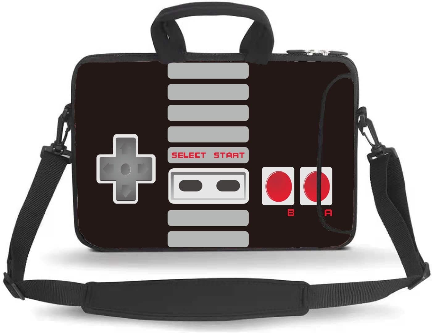 11 11.6 12 12.5 13 inches Case Laptop/Chromebook/Ultrabook/Notebook PC Messenger Bag Tablet Travel Case Neoprene Handle Sleeve with Shoulder Strap(Games)