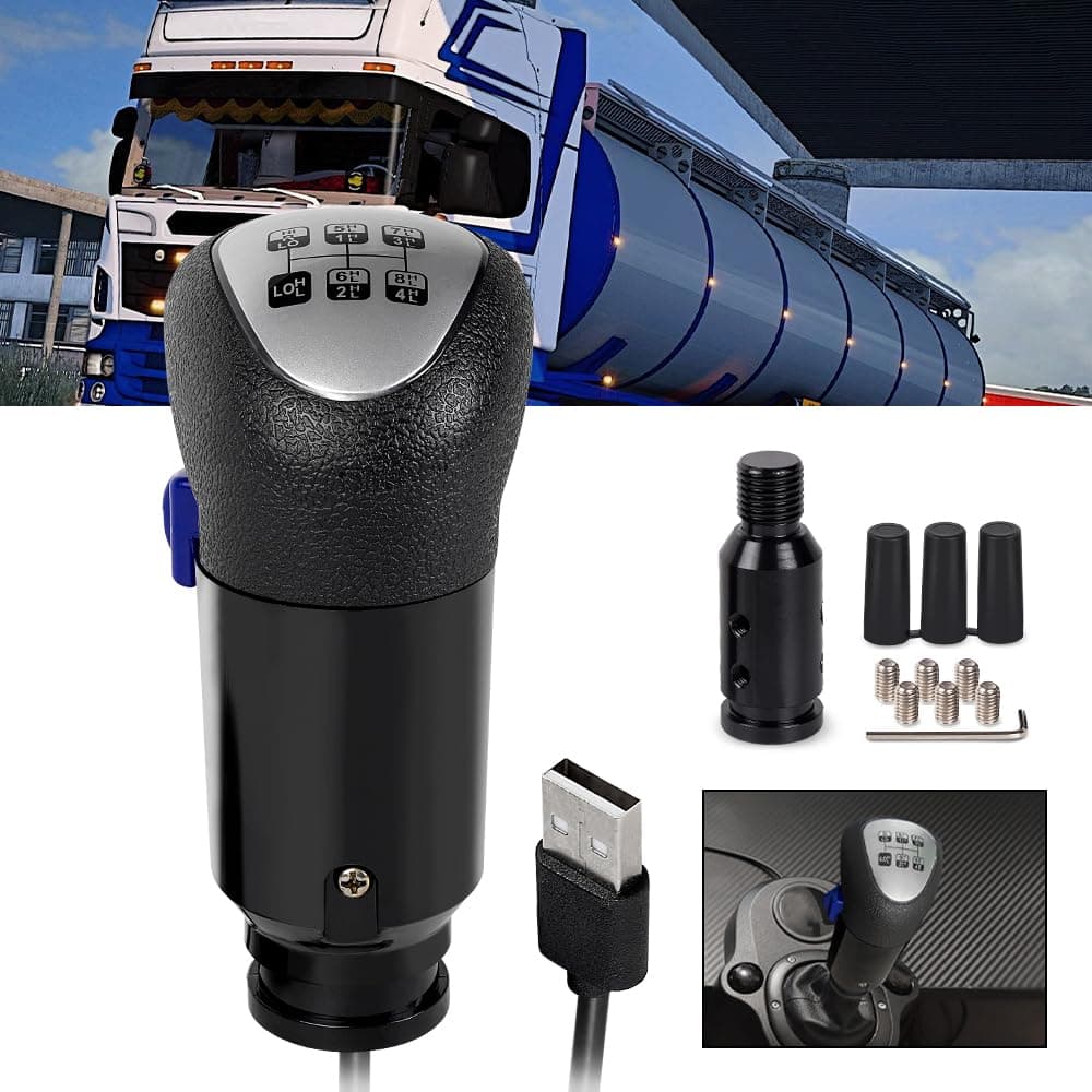 RASTP USB American Truck Simulator Shifter for ATS & ETS2 Games (Style 3)
