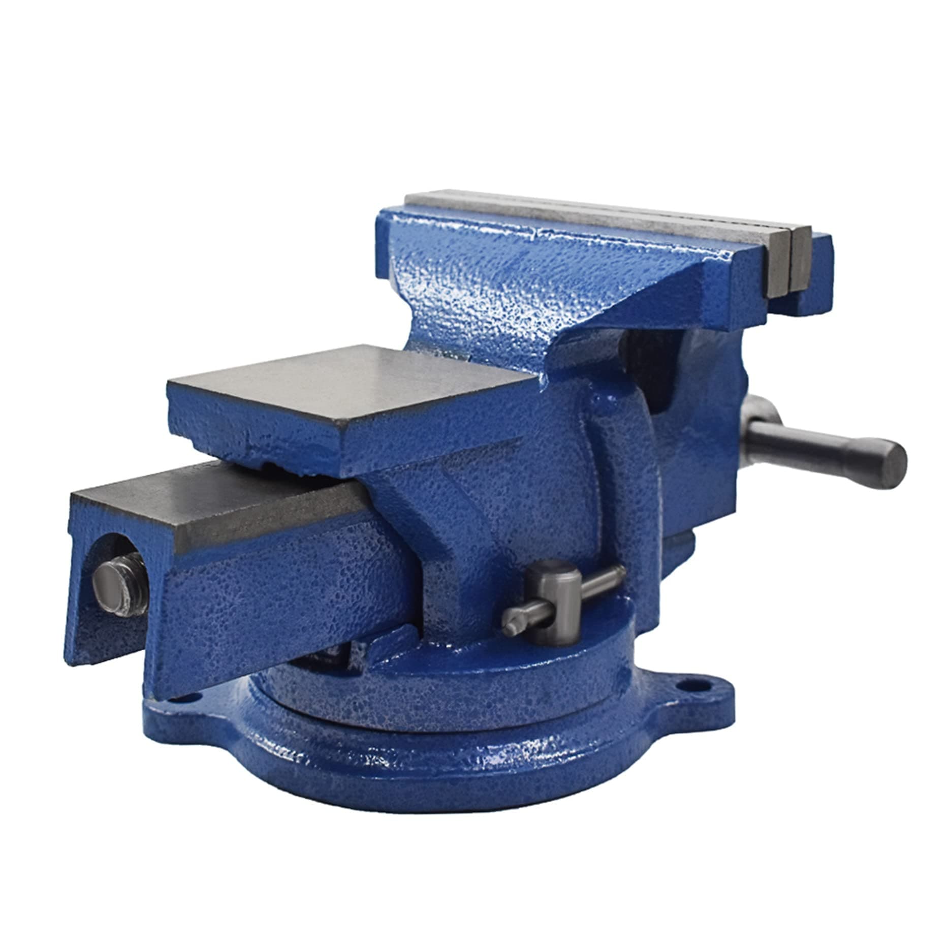 LiGuVCY 360 Degree Rotary Cast Iron Heavy Duty Bench Vise 5 Inch Bench Vise for Electronic Welding Domestic Industrial Craftsmen