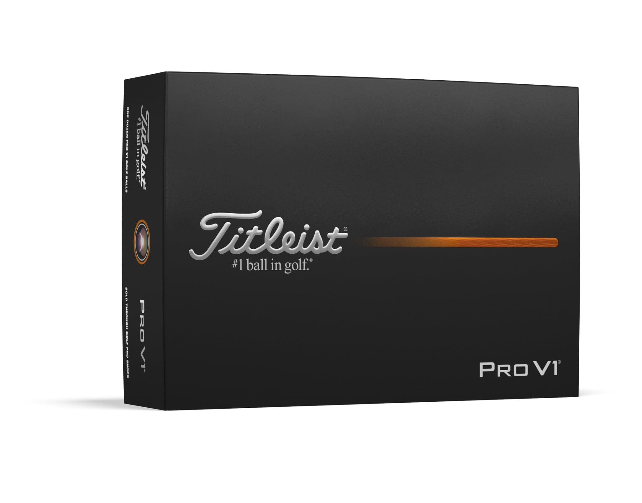 Titleist 2025 Pro V1, White Golf Balls (One Dozen)