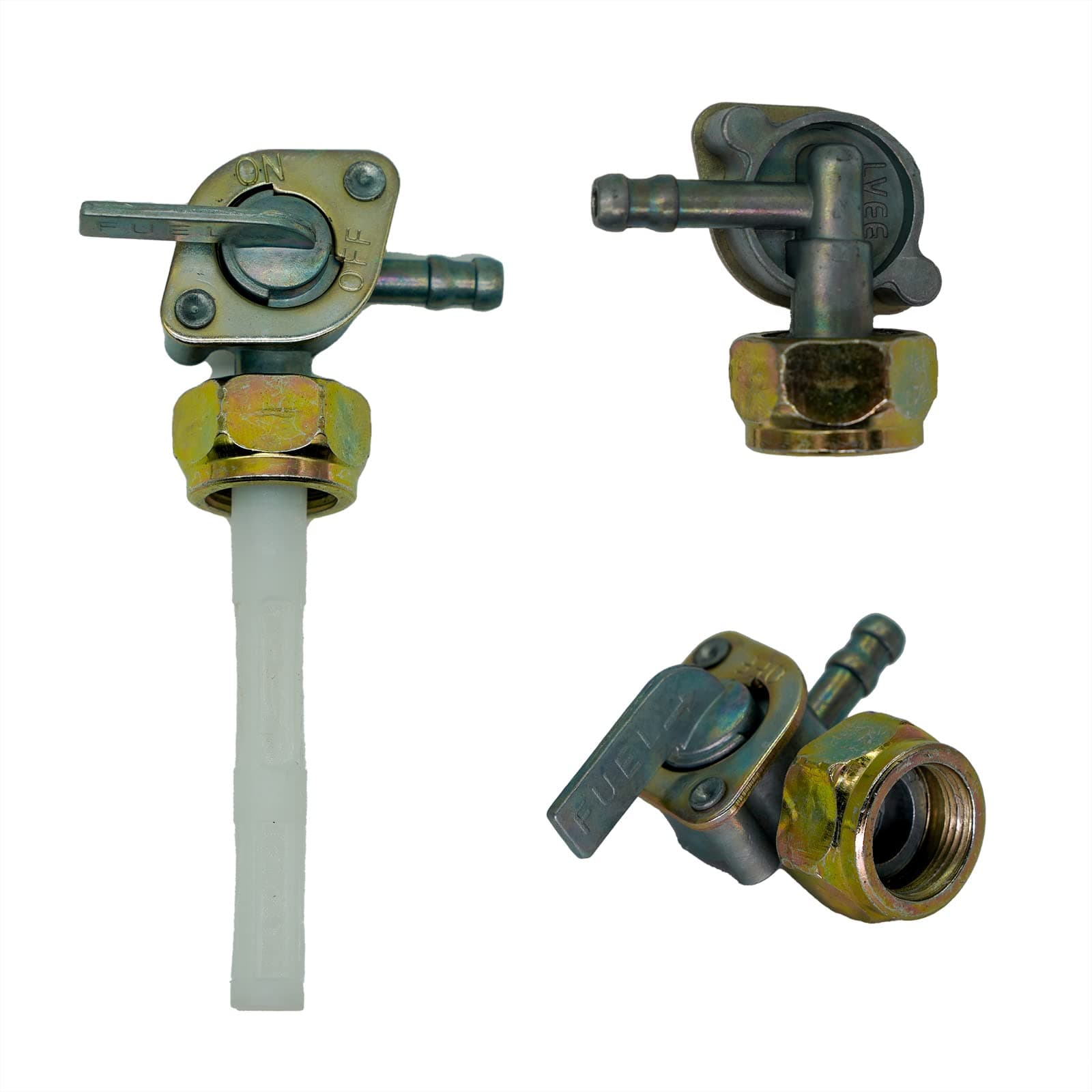 JMCHstore Metal Fuel Shut Off Valve petcock for Coleman CT100U CC100X 98cc mini Bike, SK100 CK100 100cc Go Kart