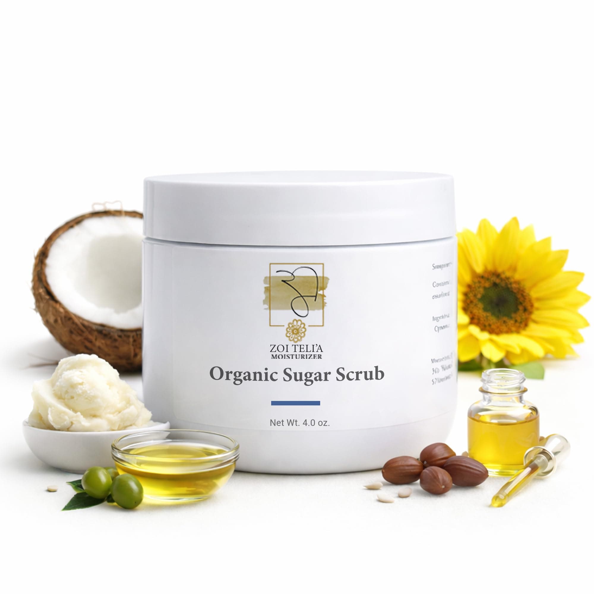 Zoi Teli'a Organic Sugar Scrub