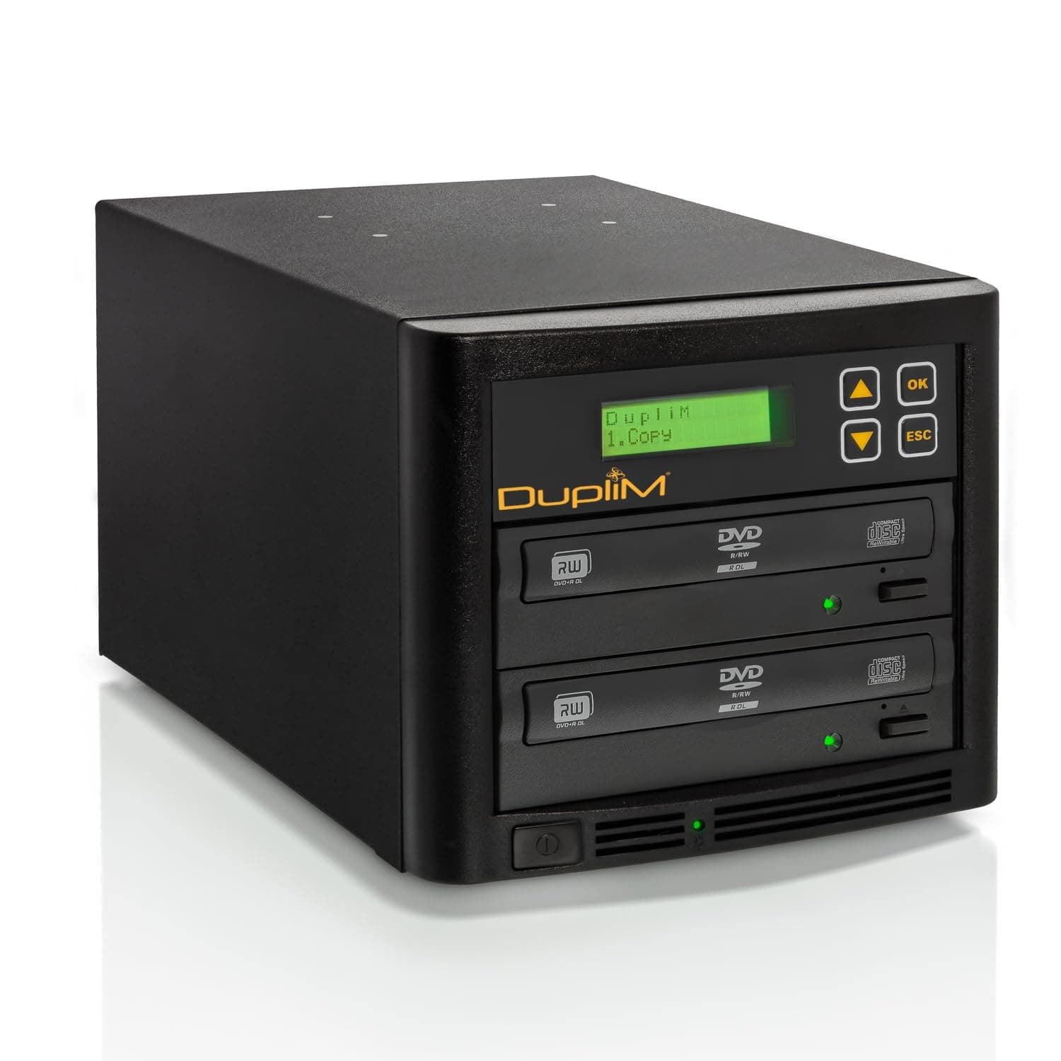 DupliM 1 to 1 DVD CD Cloner Duplicator Stand-Alone Disc Copier Burner