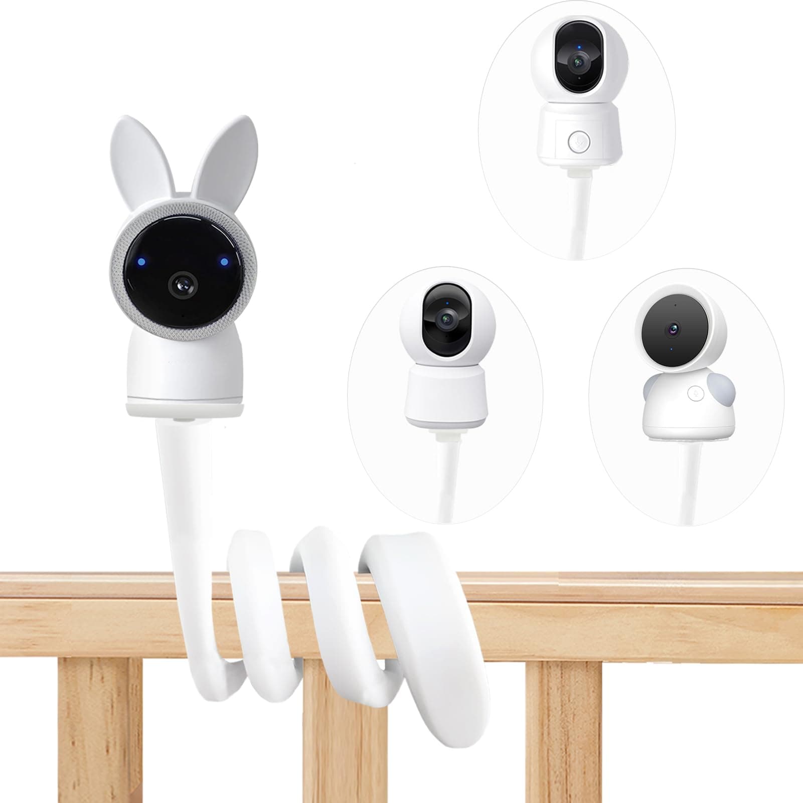 Baby Monitor Mount Stand Only Compatible with ARENTI 2K /A4/B2/1M/3QM/ P2Q/ D3 Camera Mount Holder,Baby Camera Stand (17.5 inch/Camera Not Included)