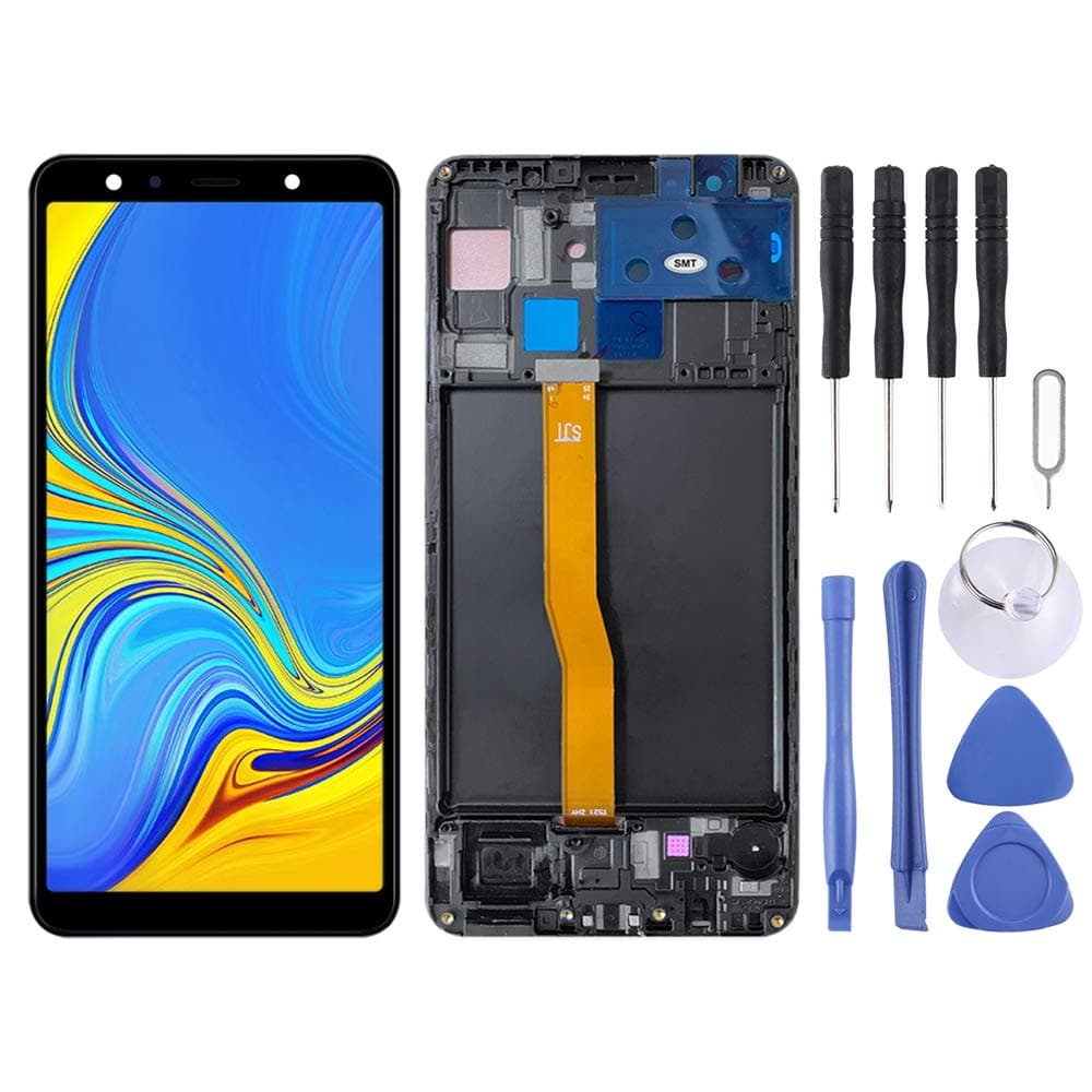 LCD Screen for Samsung Galaxy A7 (2018) SM-A750 with Digitizer Full Assembly with Frame