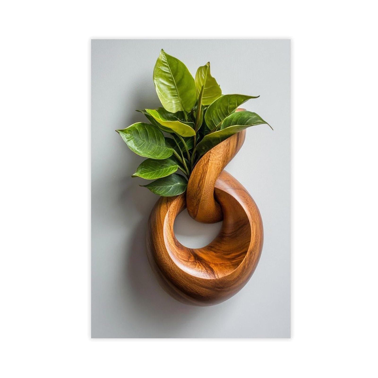 Ivy Plant on The Wall Poster Wall Art Paintings Canvas Print HD Photos Living Room Bedroom Dining Rooms Posters Decor 12x18inch(30x45cm) Unframe-style