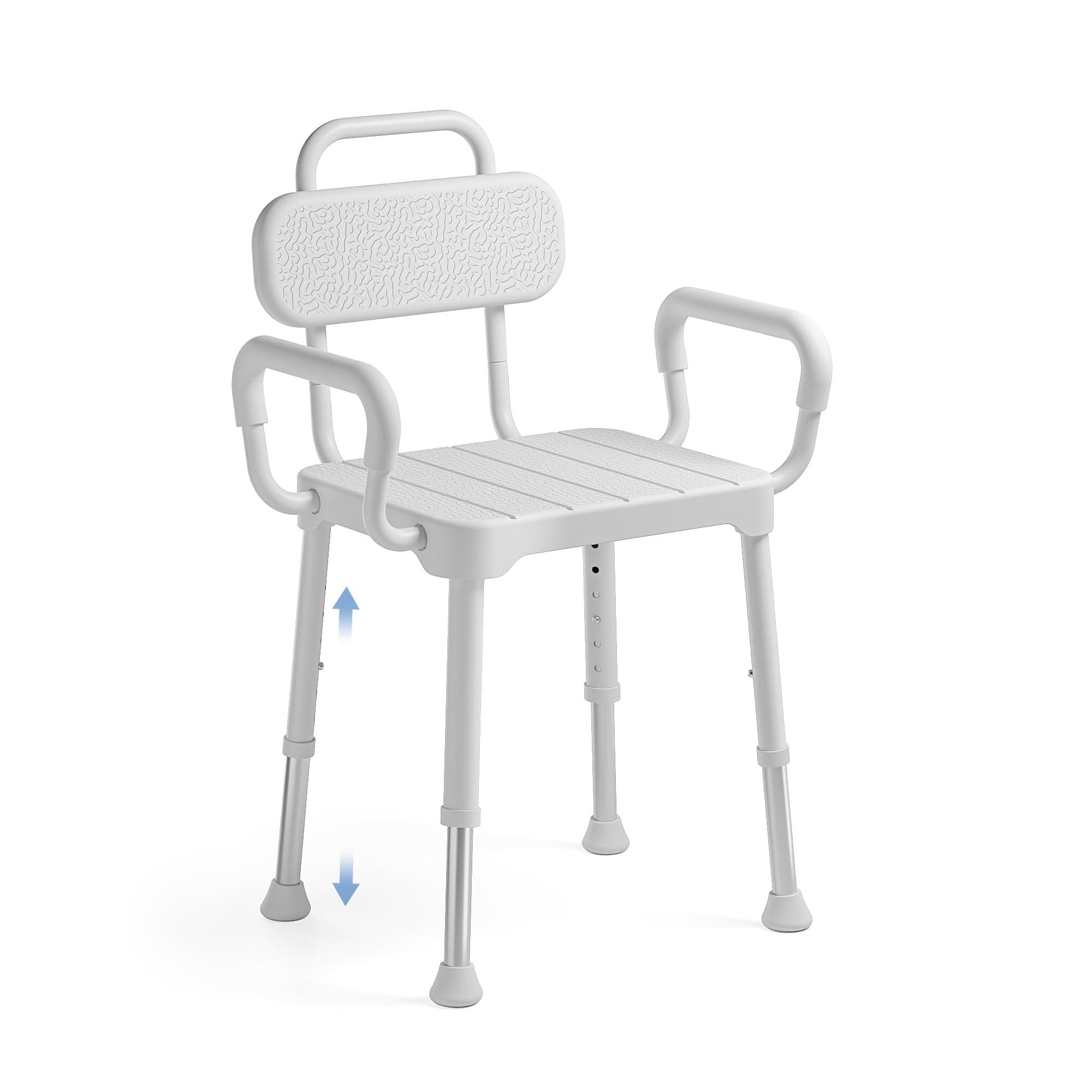 Loyoda Shower Chair for Inside Shower with Back & Arms, Ideal for Seniors