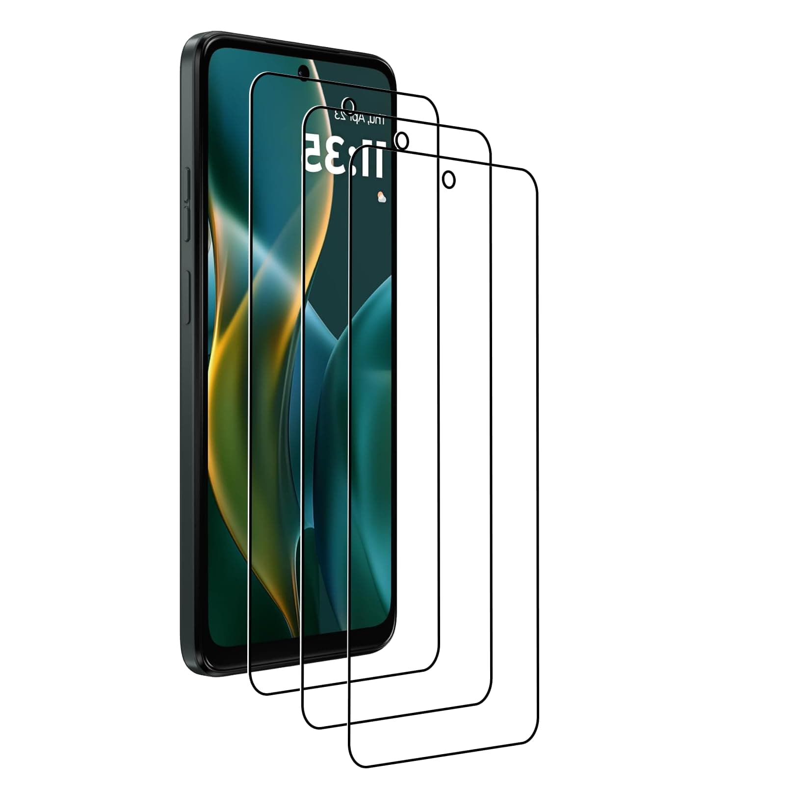 OWMGTS 3 Pack Screen Protector for Motorola Moto G 5G 2025/G Power 2025 Tempered Glass Film Upgrade 9H Hardness Case Friendly Easy Installation Bubble Free 3D Touch Support