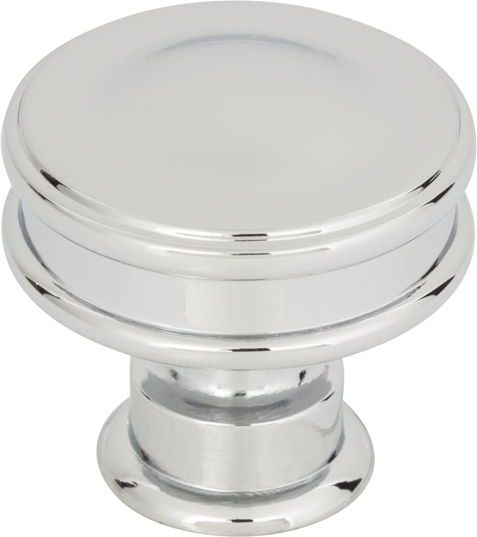 Atlas Homewares A100-CH Oskar Collection Knob, Polished Chrome