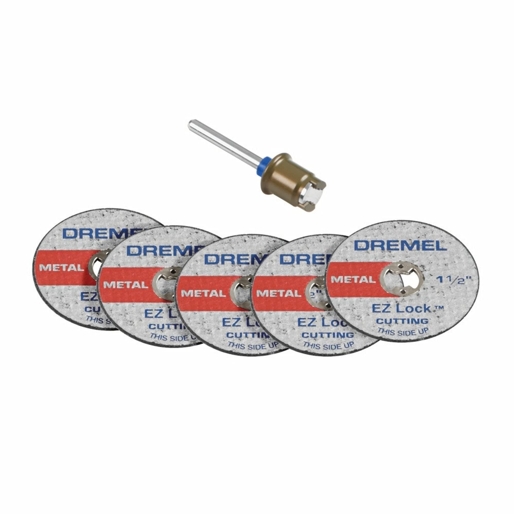 Dremel EZ406-02 EZ-Lock Starter Kit with Rotary Tool Cutting Wheels