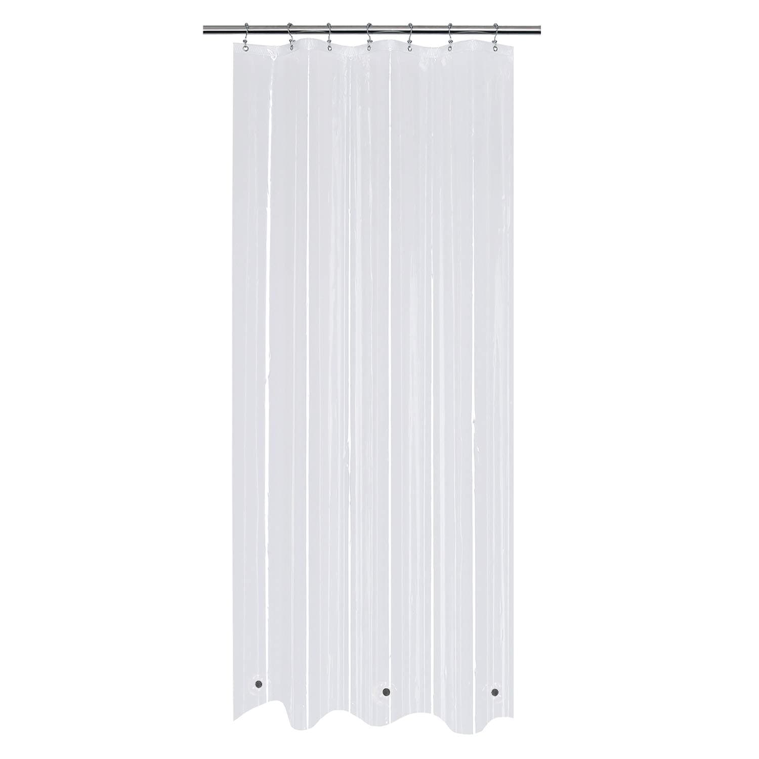 Mrs Awesome 36x78 Stall Size Shower Curtain Liner Clear