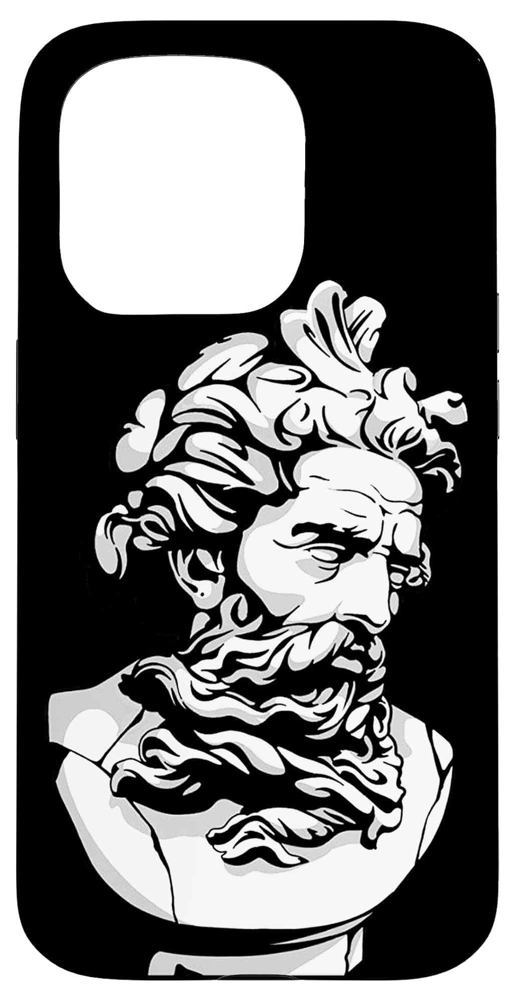 Poseidon Greek God of the Sea Case for iPhone 15 Pro