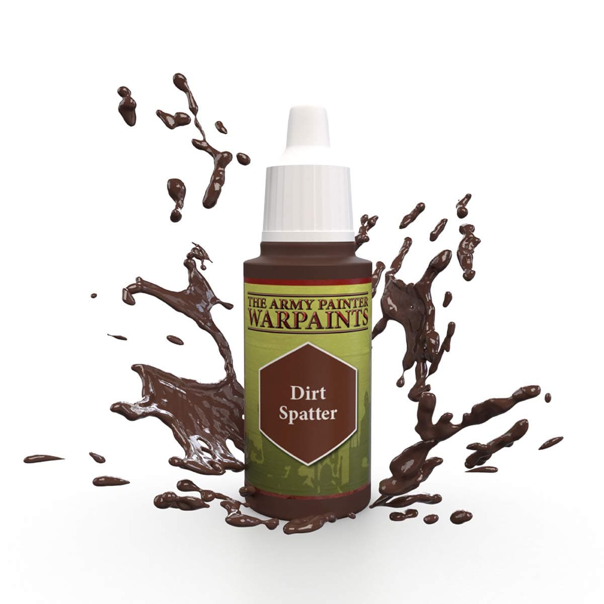 Warpaints Dirt Spatter – 1x 18ml Acrylic Paint by The Army Painter –High Quality Hobby Paint – Dungeons and Dragons Miniatures, Warhammer 40K Miniatures, Models – TTRPG D&D DnD