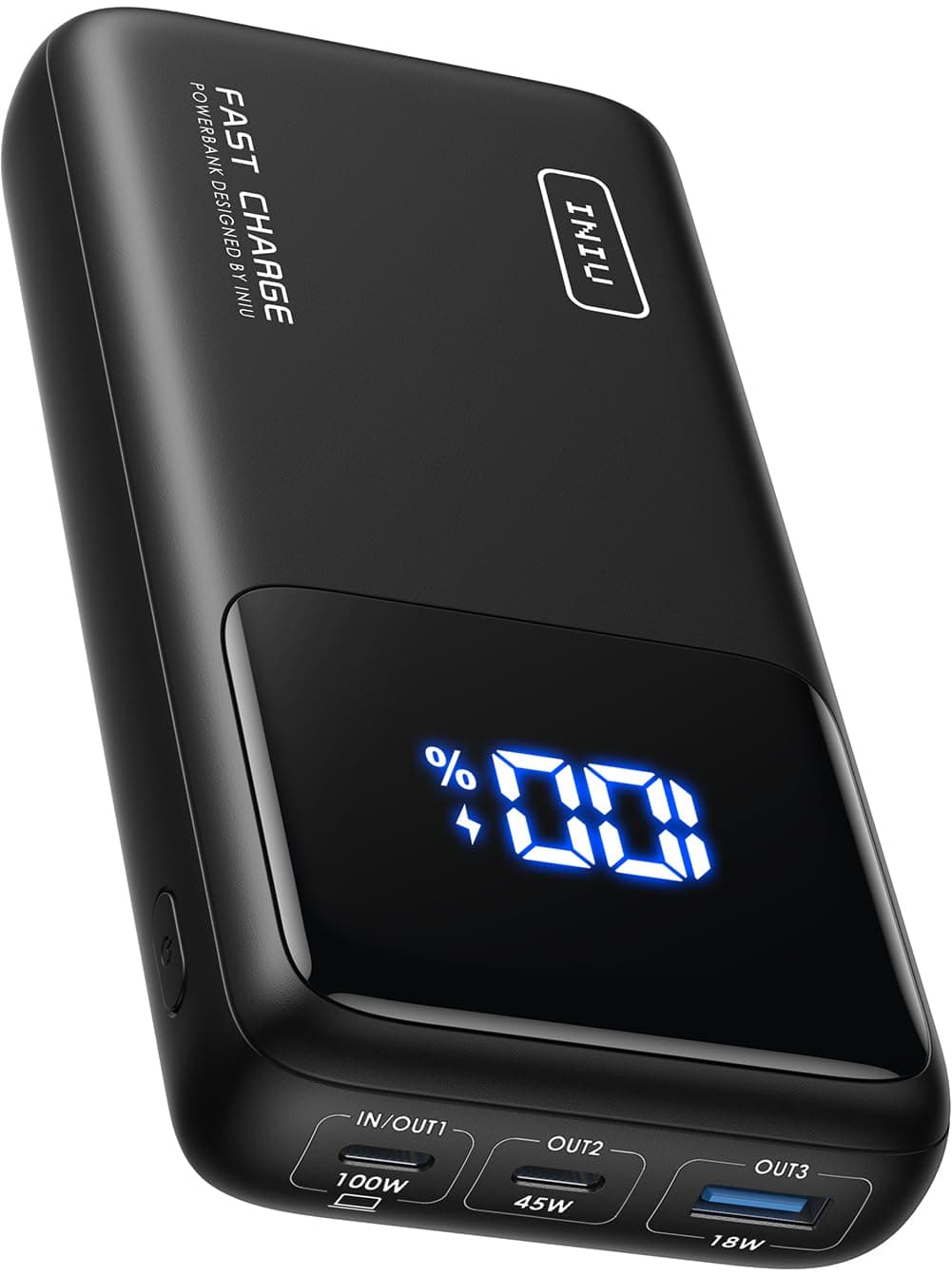 INIU Laptop Power Bank, Compact 25000mAh 100W Fast Charging Battery Pack