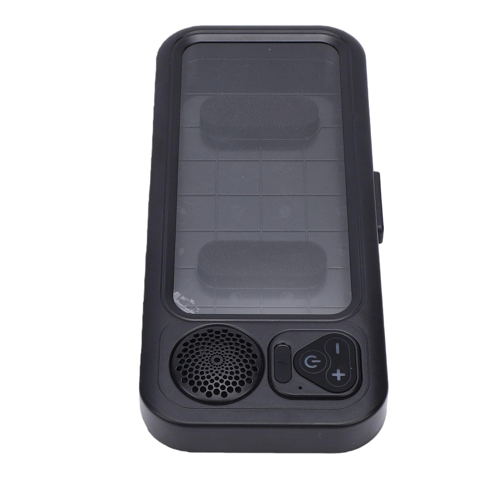 YUEHISY Shower Phone Holder Waterproof Speaker Touchscreen Case (Black)
