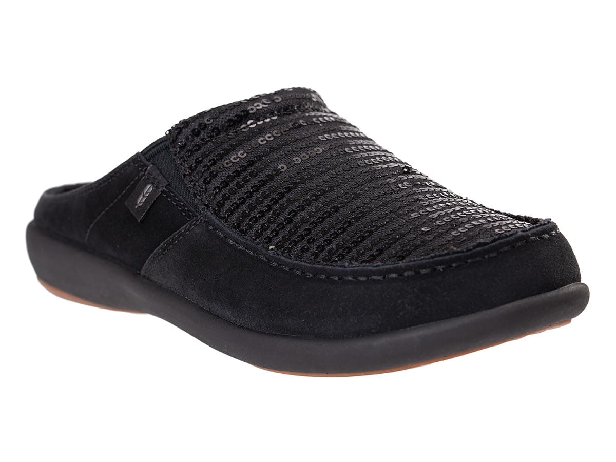 REVITALIGN Women's Siesta Sequin, Black, 7.5 Wide