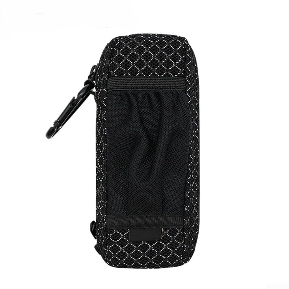 Startbuymore For Anker A1695 and For Zolo 165W Power Bank Protective Bag with Breathable Fabric, Mesh Pocket for Accessories, Triple Zippers, and Lightweight Carry Clip