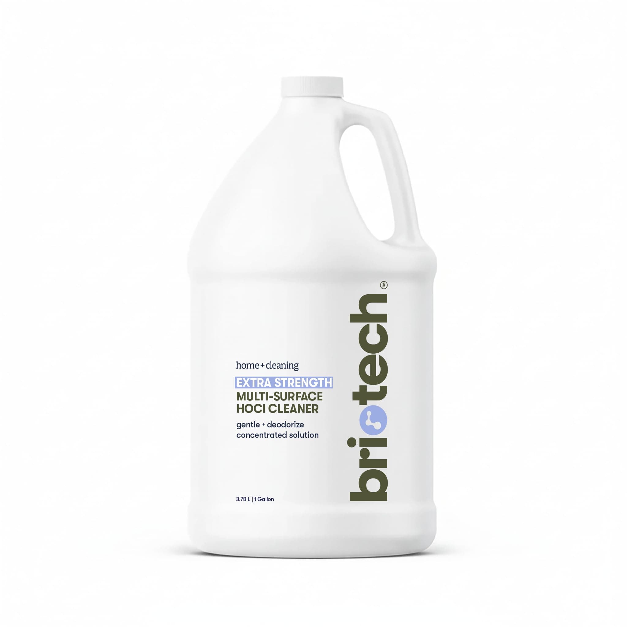 BRIOTECH Extra Strength HOCl Cleaner, 500 PPM Hypochlorous Acid, 1 Gallon