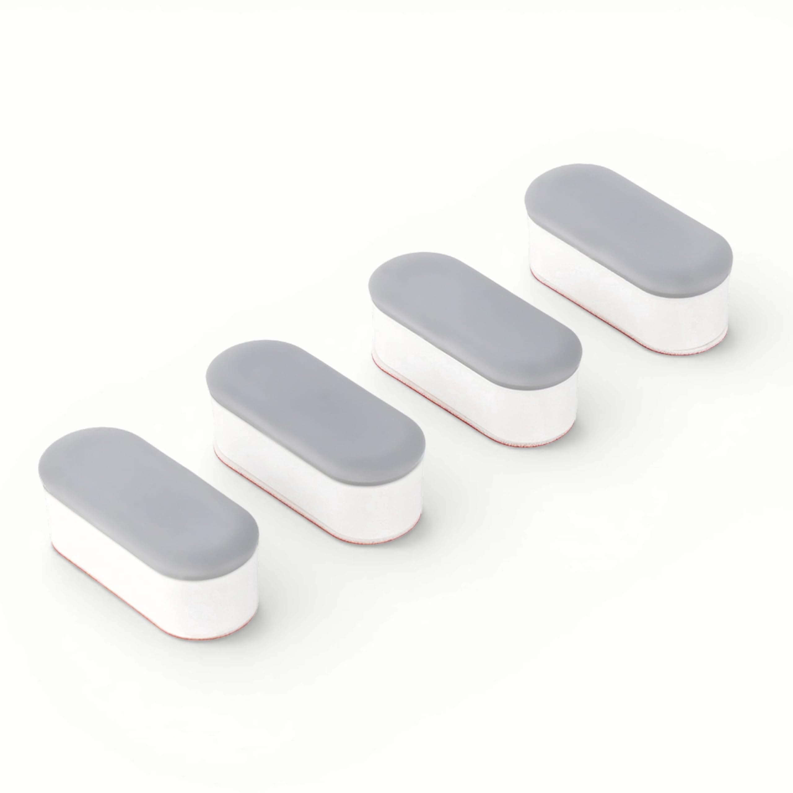 LUXE Bidet Universal Non-Slip Toilet Seat Bumpers, 4 Piece
