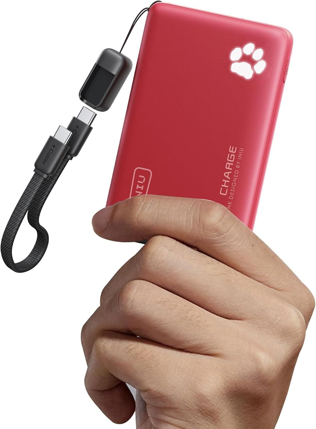 INIU 45W Fast Charging Power Bank, Smaller 10000mAh Travel Portable Charger